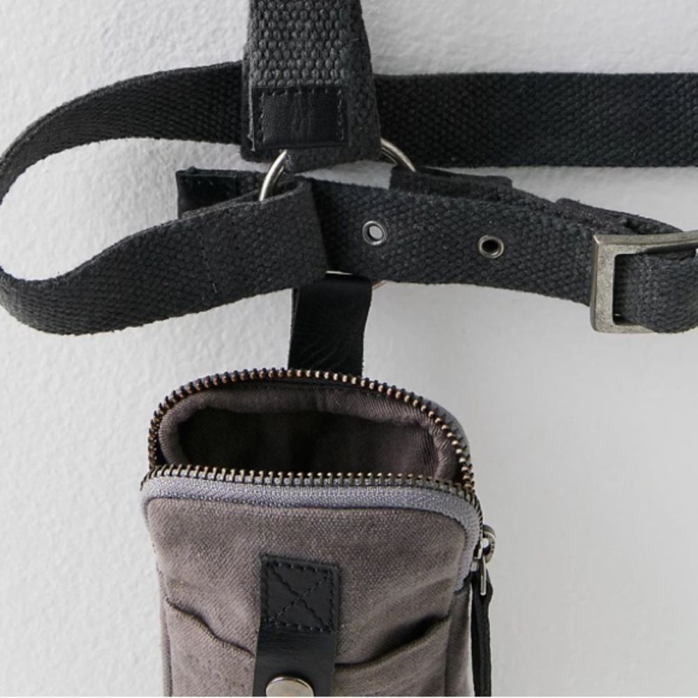 Jet Pack Blues Harness Accessor Pouch (Free People Version Black) Dark Gray NWT - Picture 13 of 13